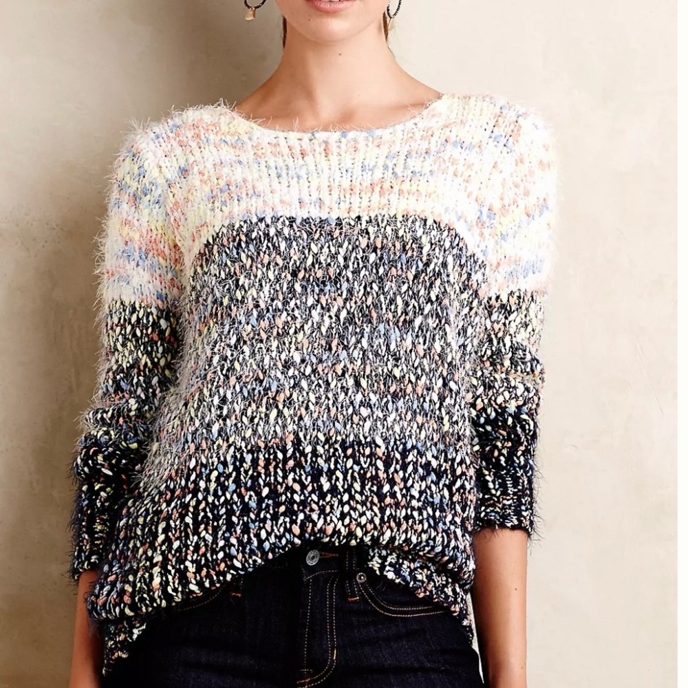 La Fee Verte Ombre Confetti Pullover size L